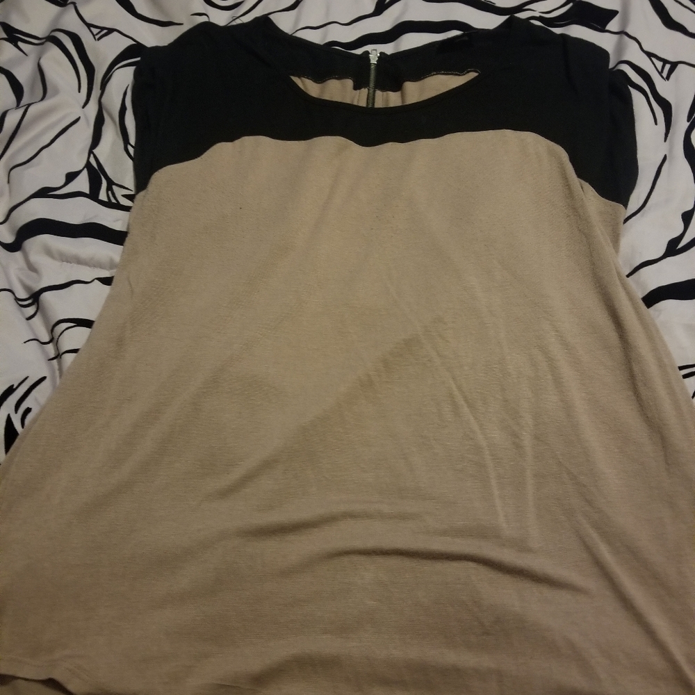 Color block shirt